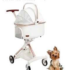 折りたたみペットカート(カゴ外すことが出来ます)の画像