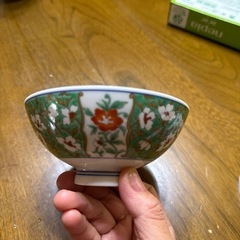 夫婦茶碗　牡丹の画像