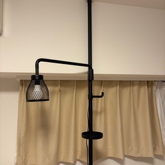 山善（YAMAZEN）つっぱり式フロアスタンドライトの画像