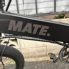 【最安値】MATE. Fusion メイト　フュージョン　折り畳み　電動自転車の画像