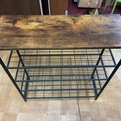 【ジャングル深井店】★アイアン 5段ラック ラック 収納家具 家具 簡易クリーニング済 堺市 深井 【FU3140】の画像