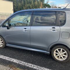 Ｈ２４・ムーヴカスタム・ダークシルバー・８５，０００km・ナビ・ETCの画像