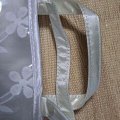 メッシュバッグ　ビニールバッグの画像