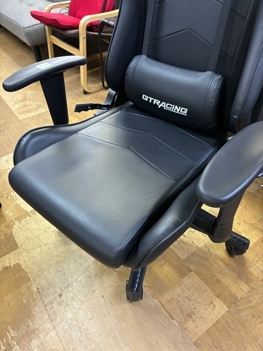 【ジャングル深井店 】★ゲーミングチェア GTR-ACNG RACING 黒 ブラック 家具 イス 堺市 深井 【FU3143】