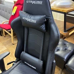 【ジャングル深井店 】★ゲーミングチェア GTR-ACNG RACING 黒 ブラック 家具 イス 堺市 深井 【FU3143】の画像