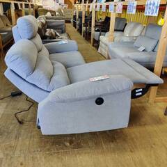 【愛品倶楽部柏店】電動リクライニング2人掛けソファ 幅200cmの画像