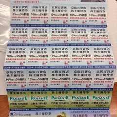 京阪グループ株主優待 割引券
の画像