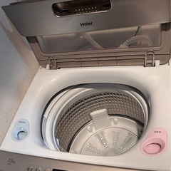 ハイアール 7.5kg 洗濯機（縦型）使用1年美品福岡市西区の画像
