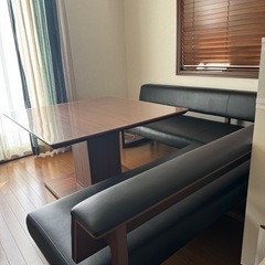 東京インテリア　ダイニングテーブル、ソファ　セットの画像