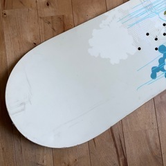 ヴィンテージ　レア　レトロ　 Burton バートン　 FEATHER フェザー スノーボード　スノボ　 約138cmの画像
