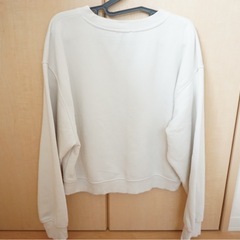 ZARA トレーナー ホワイトの画像