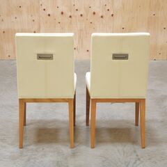  ≪zyt2661ジ限≫ [2脚セット] MKマエダ ダイニングチェア TC-340 Taiga/タイガ ①　　　シンプル/おしゃれ/カフェ/レストラン/中古家具/リユースストレージ仙台 071212-04の画像