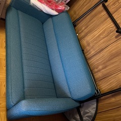 レトロ　ソファ　応接間　1人掛け　2人掛けの画像