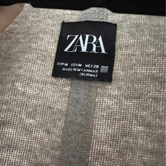 ZARA ロングコートの画像