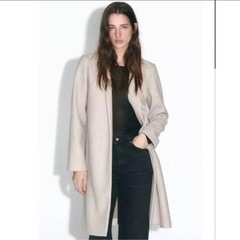 ZARA ロングコートの画像