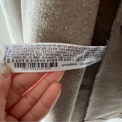 ZARA ロングコートの画像