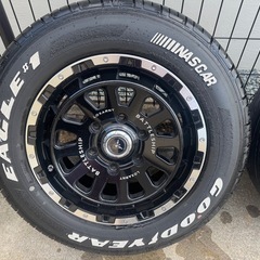 バリ山　ハイエース　ロクサーニバトルシップネオ　16インチ　タイヤ　215/65-16の画像