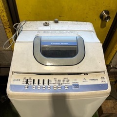 2017年　日立　　7キロ洗濯機　無料の画像