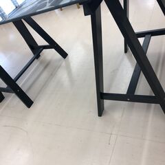 【ジャングルジャングル和歌山店】【Wa3524】ガラスダイニングテーブル   中古家具 リユースショップ リサイクルショップ ライト 和歌山市 岩出市 海南市 岬町 和歌山 大阪の画像