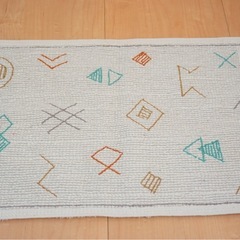 バスマット 玄関マット 洗面所マット マルチカラー の画像