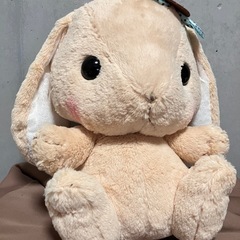 うさぎBIGぬいぐるみ☆ベージュ色の画像