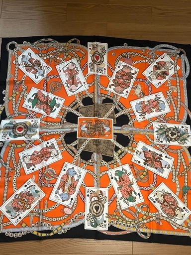 お値下げ応相談)　エルメス HERMES/エルメス カレ90 スカーフ 美品