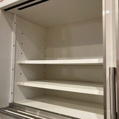 【愛品館 市原店】ニトリ｜ポスティア120KB｜スライド扉キッチンボードの画像