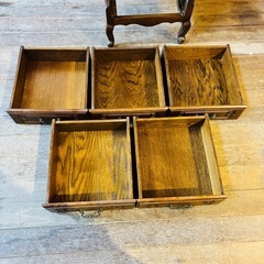 木製 5段チェスト チェスト 高級 輸入家具 三越 ブルージュ クラシック猫脚 欧風の画像