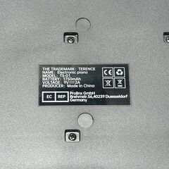 店頭引き渡し 未使用 TERENCE 電子ピアノ 電子キーボード TS-01 鍵盤 楽器の画像