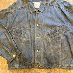 【2枚セット!】 デニムジャケット、レースブラウス
の画像