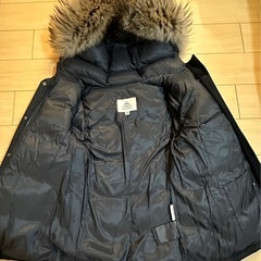 【美品】ピレネックス　ボルドー　レディース　ダウンコート　サイズ38の画像