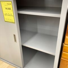 A-951【リユースのサカイ野々市店】ジモティ来店特価‼ キャビネット スチール グレー クリーニング済みの画像