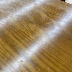 A-943【リユースのサカイ野々市店】ジモティ来店特価‼ 4人用ダイニングセット 木製 ブラウン クリーニング済みの画像