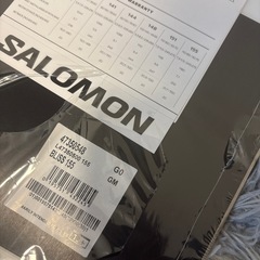 サロモン　155   ブリスの画像