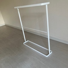 バスタオルかけ 物干し 洗濯機 バスマットの画像