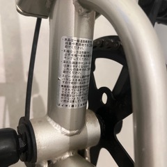 折りたたみ自転車の画像