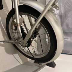 折りたたみ自転車の画像