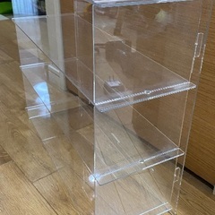 【板橋区　手渡し】3段アクリル棚〜コレクション用に〜の画像