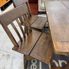 ✨️ジモティー割引✨️【ジャングルジャングル堺初芝店】　4人掛けダイニングセット サカイ工芸 堺市（東区　西区　北区　南区　堺区　美原区）高石市　泉大津市　忠岡町　和泉市　松原市　大阪狭山市の画像