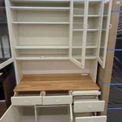 ジモティー割引🏷️【ジャングルジャングル 岸和田和泉インター店】3枚扉食器棚 和泉市 堺市 岸和田市 泉大津市 高石市 泉北郡熊取町の画像