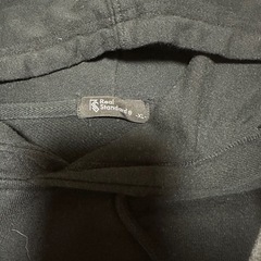Real Standard® メンズ XL パーカー 黒／裏起毛なし 薄手 の画像