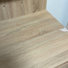 譲ります】間仕切りデスク noco（ノコ）2色対応／ウッドナチュラルの画像