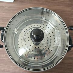 蒸し鍋（二段、28CM）の画像