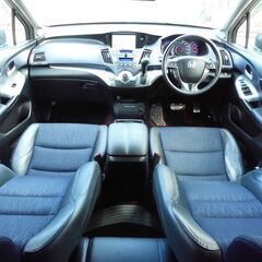 🍁ローン通りやすいです🍁審査する価値あり❗️故障診断実施済　平成21年オデッセイ　アブソルート　ハーフレザーシート　クルーズコントロール　純正HDDナビ　ワンセグTV　全周囲カメラ　ETC　予備検査付の画像