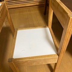 IKEA子供用椅子とデスクセットの画像