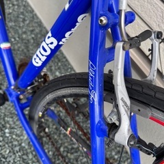 お値下げ交渉歓迎お値段交渉歓迎 ジャンク GIOS Mistral 青 クロスバイク ジオスの画像