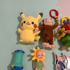 おもちゃ こども 赤ちゃん ポケモン 車  人形 つみき おさるのジョージ はらぺこあおむし ベビー  おもちゃセットの画像