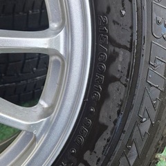 16インチタイヤホイールセット 5穴pcd114.3 スタッドレスの画像