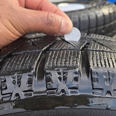 16インチタイヤホイールセット 5穴pcd114.3 スタッドレスの画像