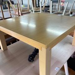 【ジャングル深井店】★コタツ ナチュラル 冬物家具 家具 テーブル 簡易クリーニング済 堺市 深井  【FU3147】の画像